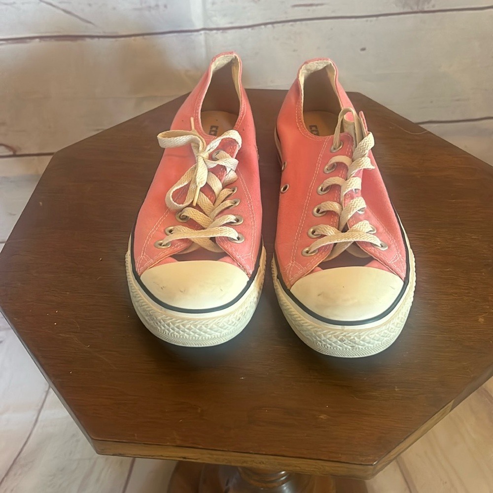 Like New Only Worn Once- Pink Converse